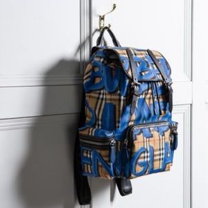 Burberry Print Graffiti BackPack